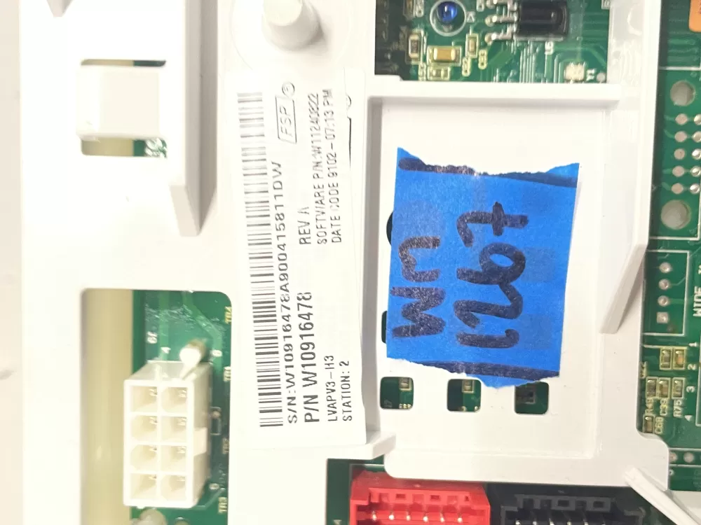 Whirlpool W10803586 W10841364 W10865064 Washer Control Board AZ207955 | Wm1267