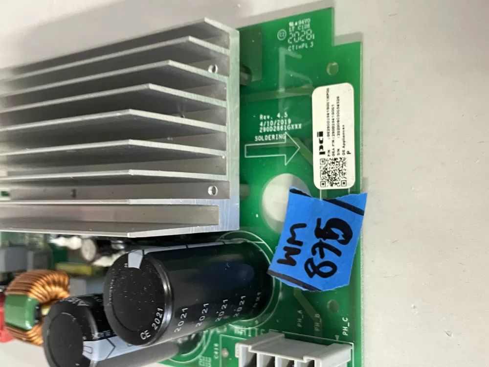 GE 290D2861G001 WH22X29049 Washer Control Board AZ214445 | Wm875