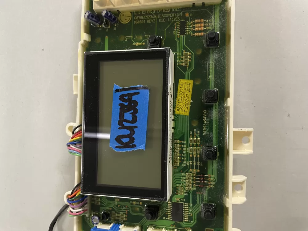 LG 6870EC9234A 6870EC9242A 6871EL1011A Dryer Control Board AZ137341 | KM2364