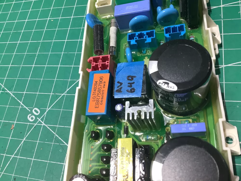 LG EBR75857906 EAX35204004 11 Washer Control Board AZ186528 | AV649