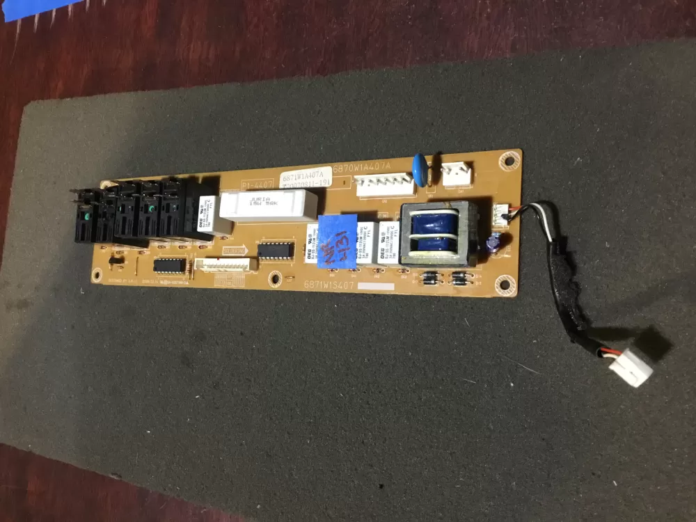 LG 6871W1A407A Microwave General Electric Control Board AZ106755 | NR431