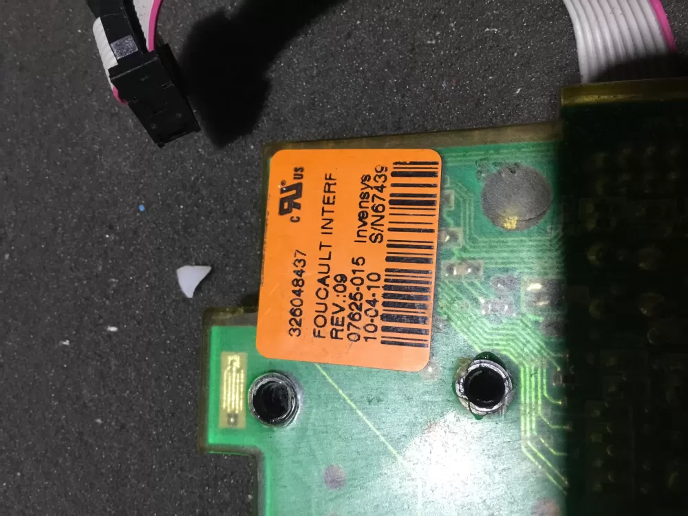 Whirlpool 326048437 Washer Control Board Interface AZ96760 | NR56