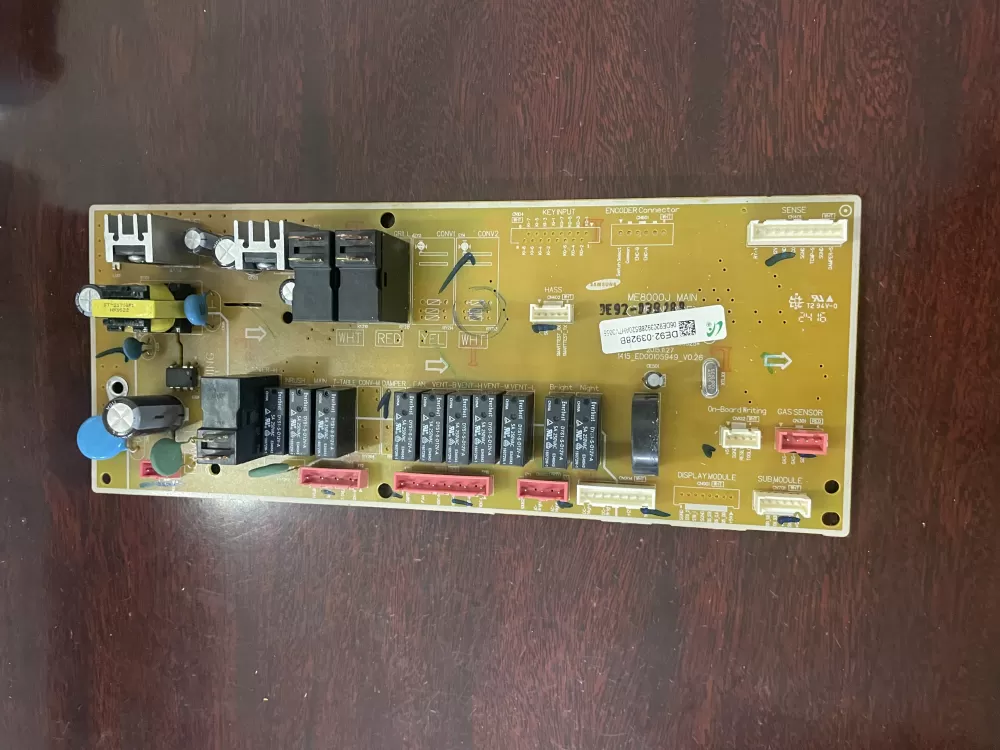 Samsung DE92 03928B Microwave Control Board Pcb Main AZ41004 | KM1715
