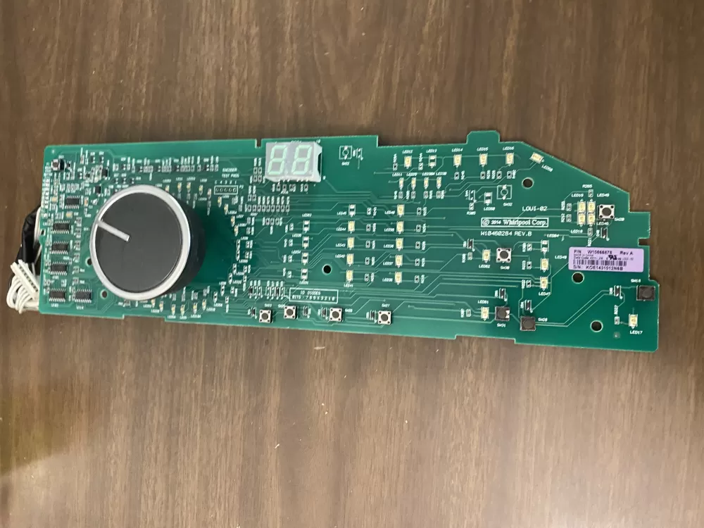 Whirlpool Cabrio W10566878 Washer User Interface Control Board AZ87714 | BK1294