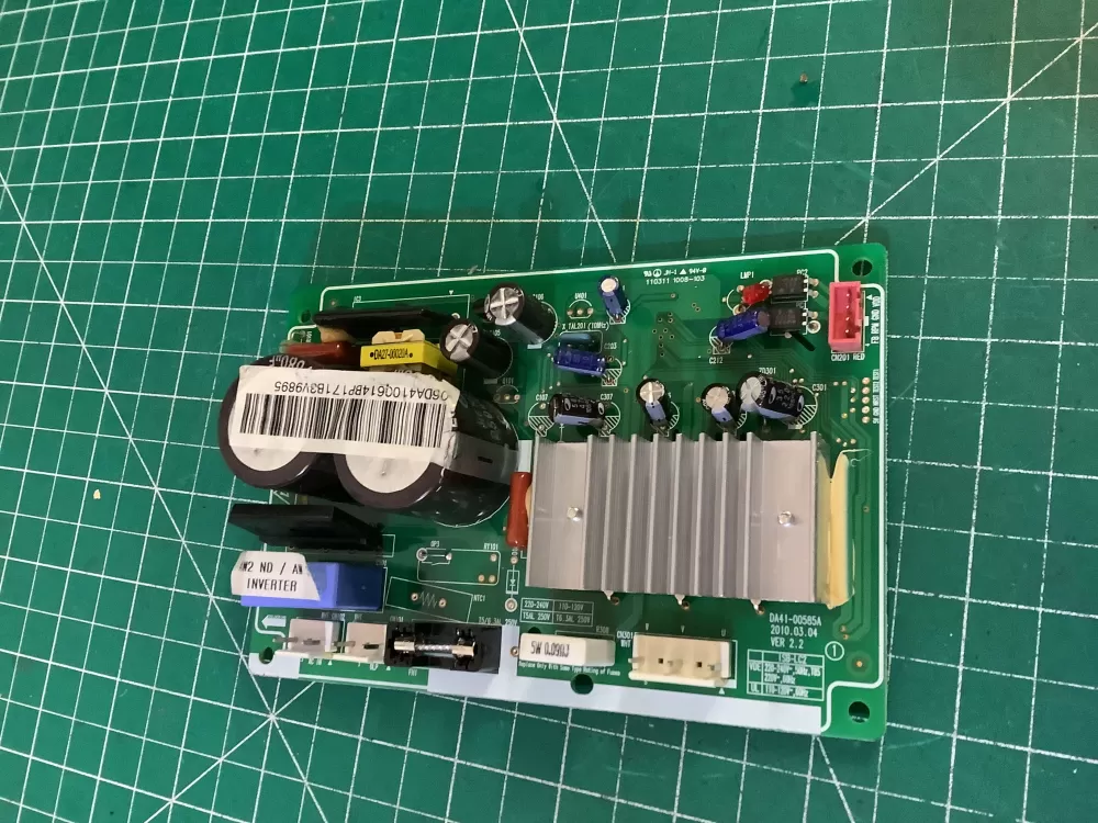 Samsung DA41 00585A 00614B Refrigerator Control Board Inverter AZ189496 | NR2530