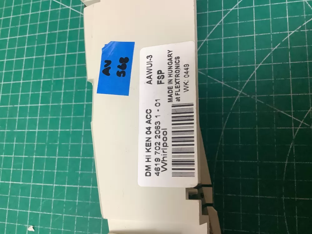 Whirlpool WP8182996 461970220631-01 Washer Control Board AZ226100 | ARV568
