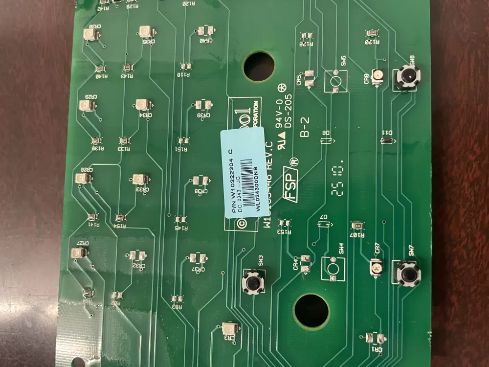 Whirlpool W10222204 Dryer Control Board W10222204 AZ47189 | KM600
