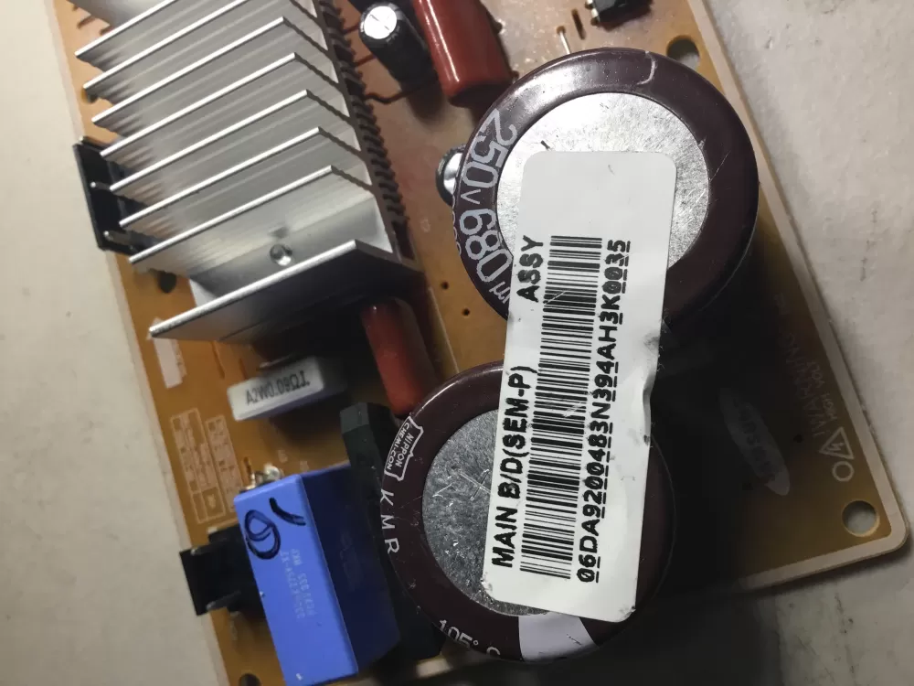 Samsung DA92 00483N Refrigerator Control Board Inverter AZ40352 | NR57