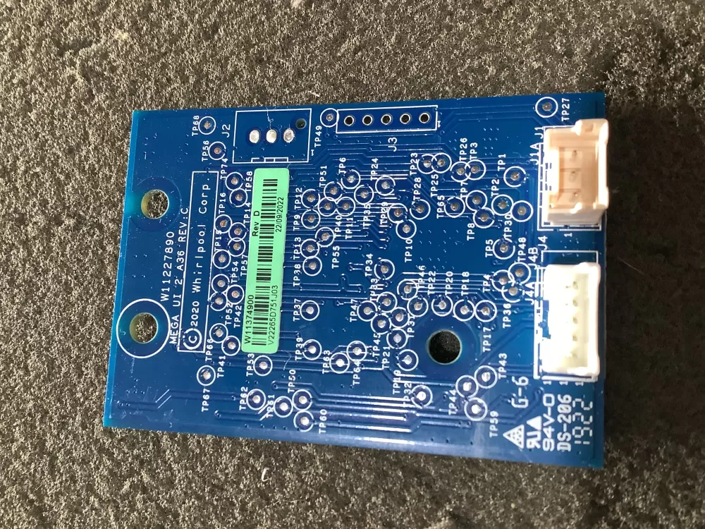Whirlpool Maytag W11481116 W11374900 Washer Control Board AZ111701 | NR209