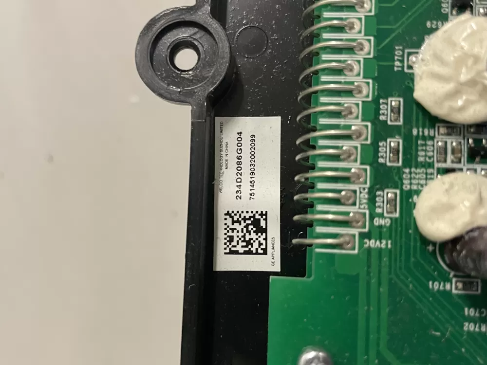 GE 234D2086G004 Dryer Control Board Interface AZ204773 | Wmv912