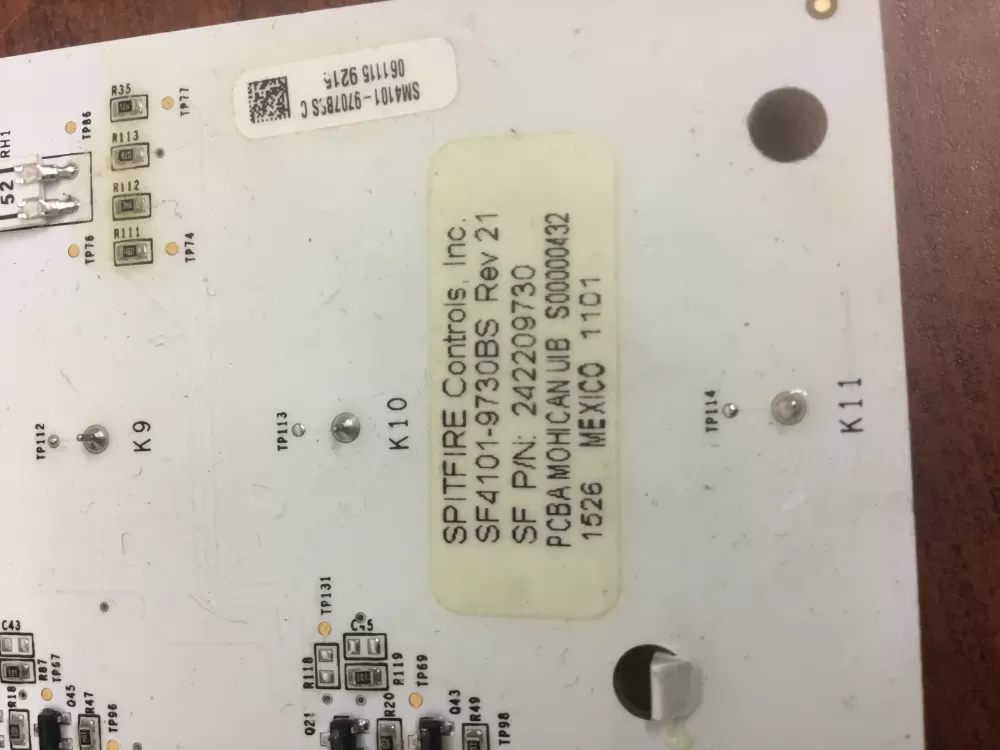 Frigidaire AP6285796 Refrigerator Control Board Display AZ28140 | NR1637