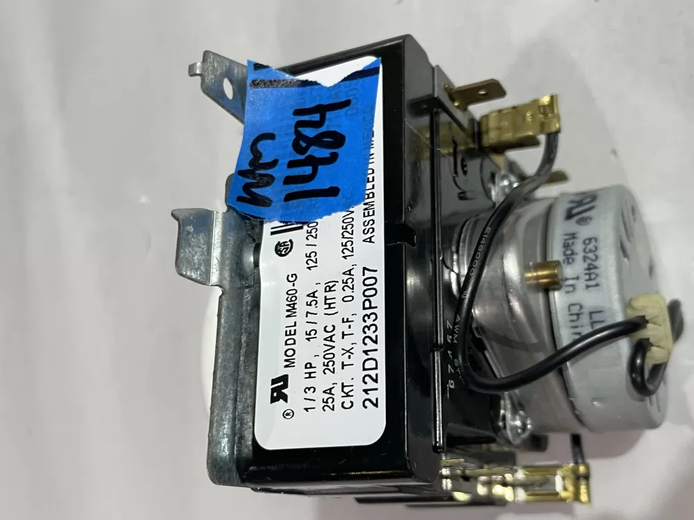 GE 212D1233P007 Dryer General Electric Timer AZ190738 | Wm1484