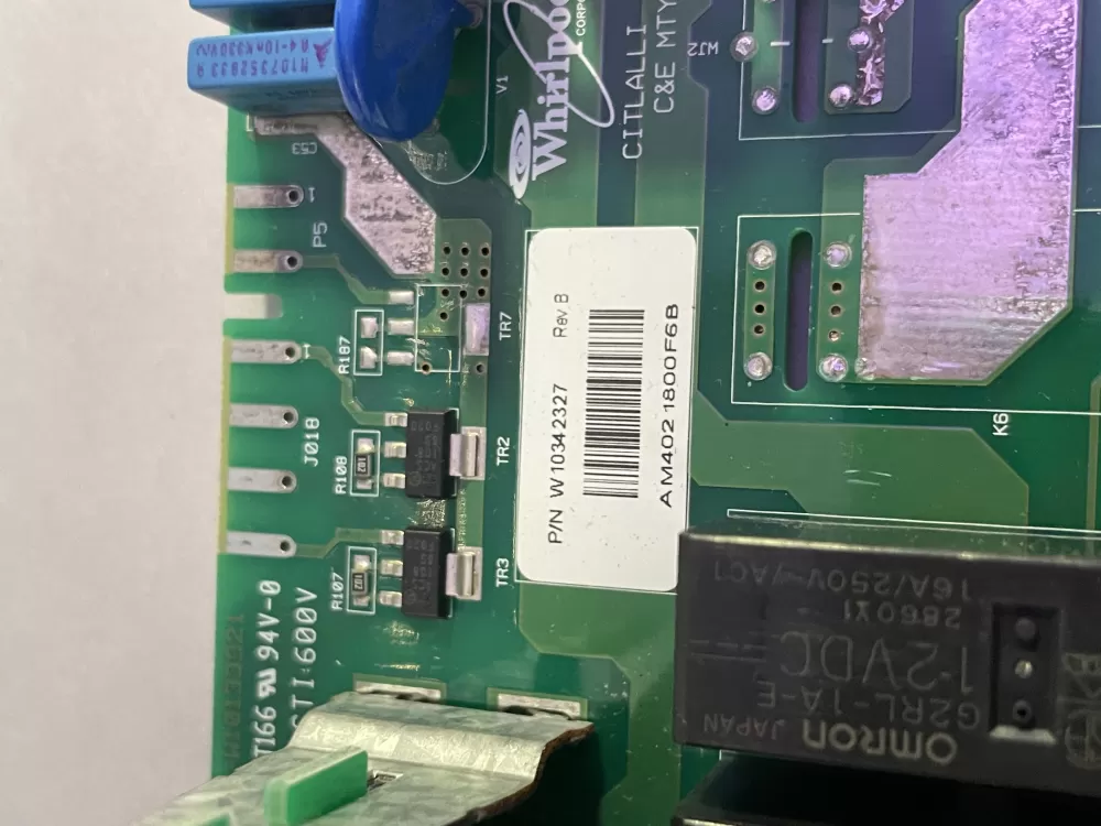 Whirlpool W10342327 W10342325 Washer Control Board AZ195751 | Wm991