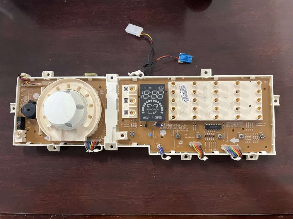 LG EBR32268107 Washer User Interface Display Control Board