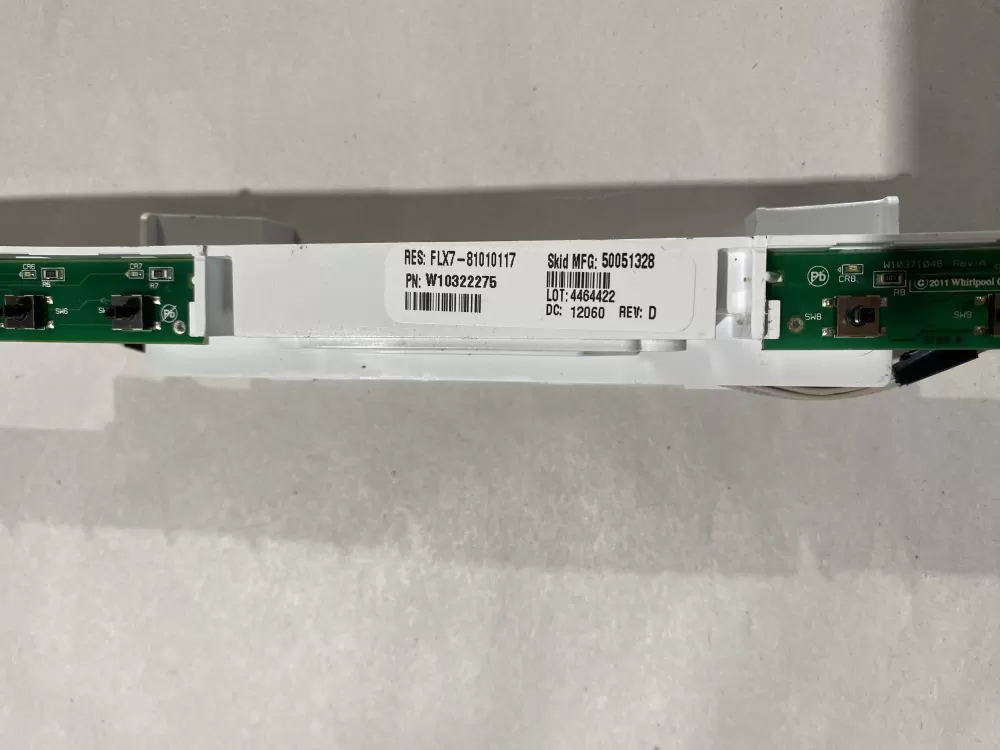 Whirlpool Kenmore W10322275 Dishwasher Control Board Console AZ111372 | BKV652