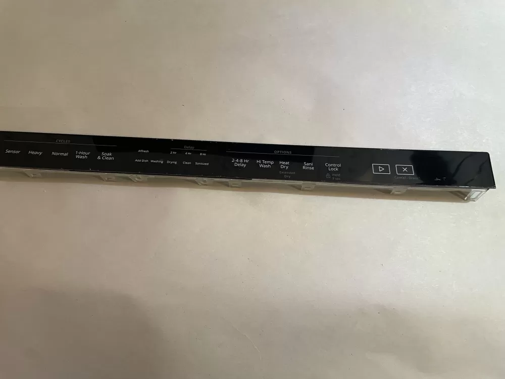 WHIRLPOOL W11093316 DISHWASHER CONTROL PANEL AZ149773 | KMV768