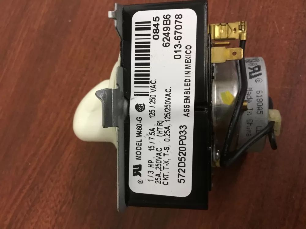 GE 572D520P033 WE4M334 Dryer Timer AZ31382 | NR1670