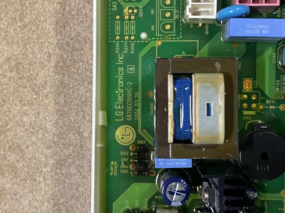 LG 6871EC1121C Dryer Control Board AZ26758 | KM42