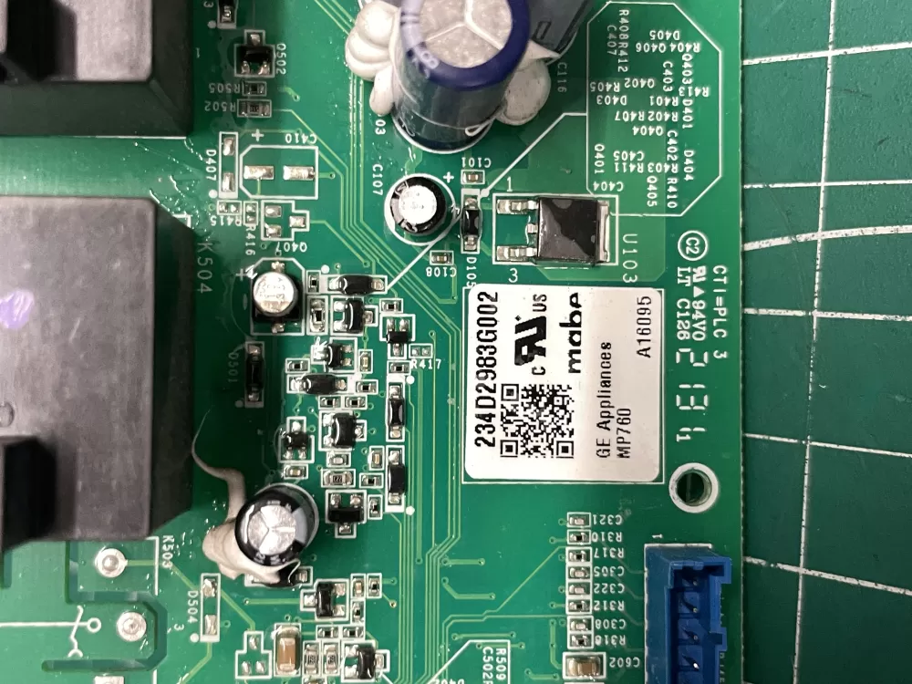 GE WE22X34377 WE22X33237 Dryer Control Board AZ207262 | Wmv918