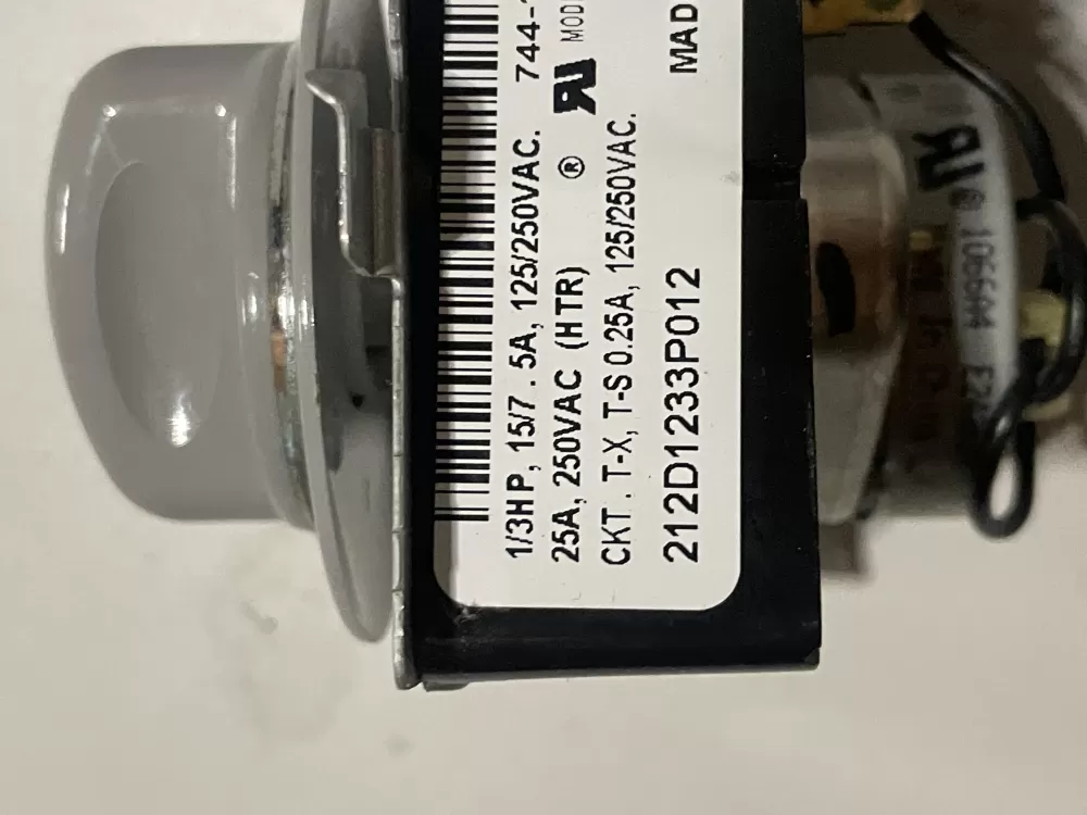 GE 212D1233P012 WE4M364 Dryer Timer AZ30820 | WM203