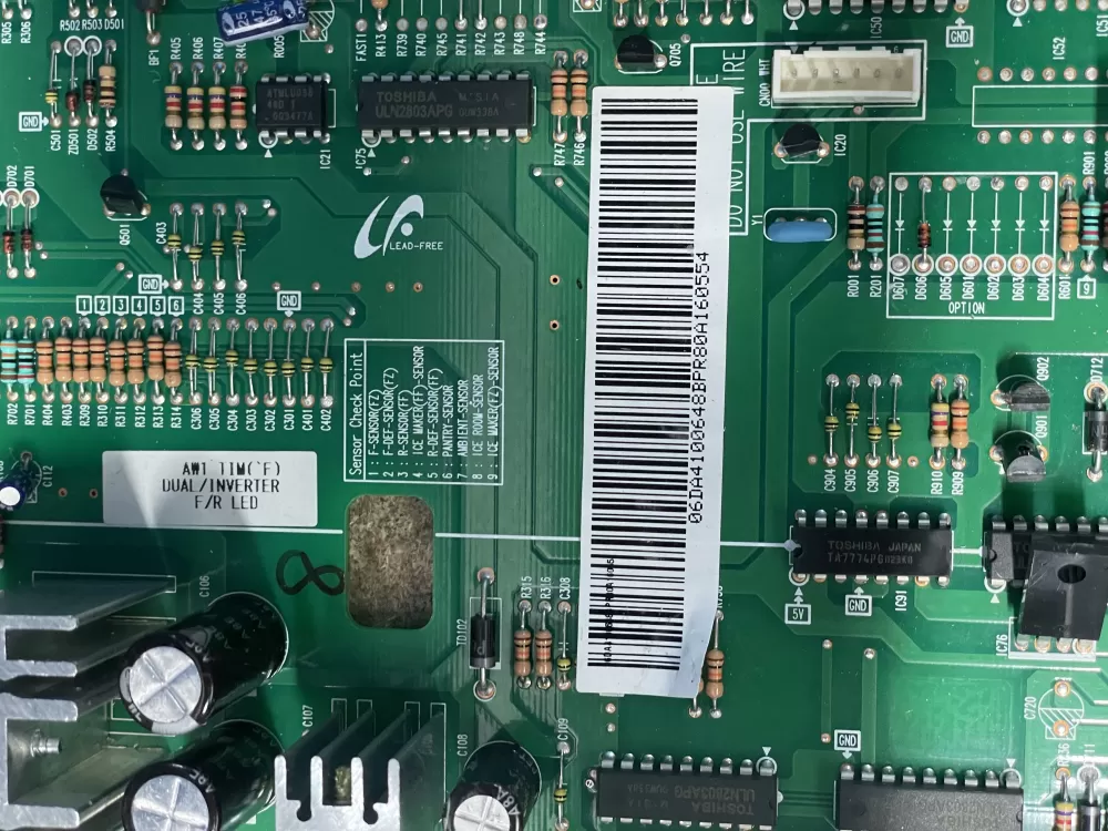 Samsung DA41-00648B DA4100648B Refrigerator Control Board AZ16936 | KM1495