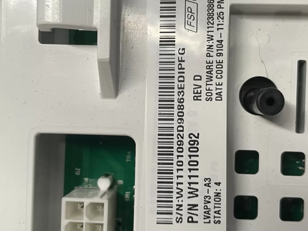 Kenmore AP6327694 W11101092 W11212755 PS12349320 Washer Control AZ19974 | WM795