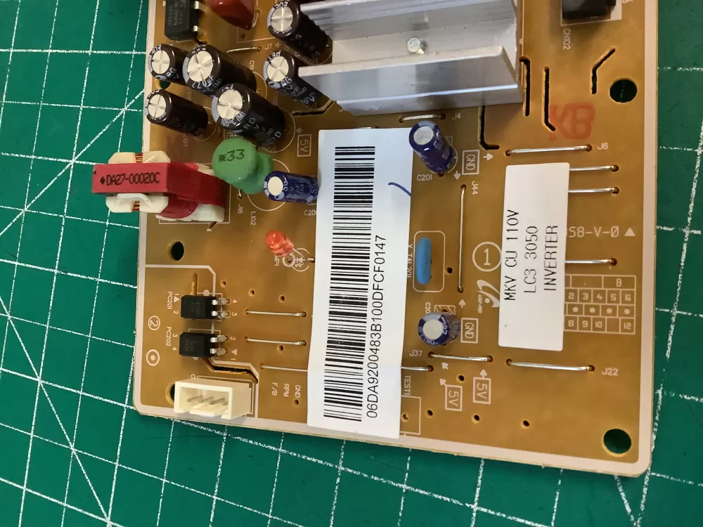 Samsung DA92-00483B Refrigerator Control Board Inverter AZ226992 ...