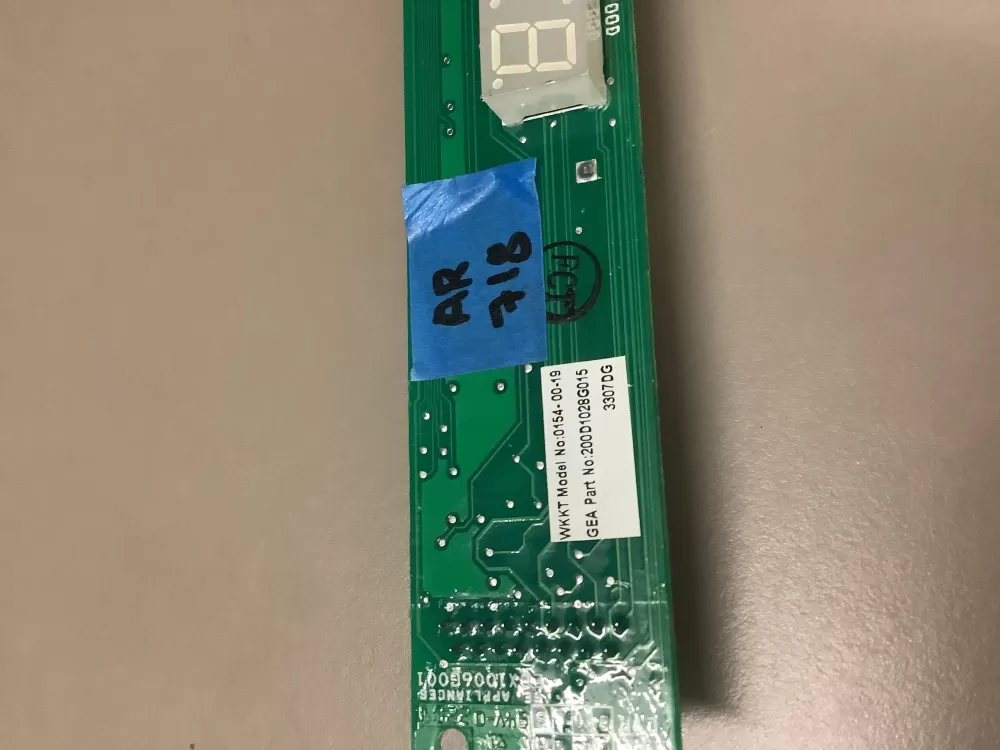 GE Refrigerator Display Control Board AZ201951 | AR718