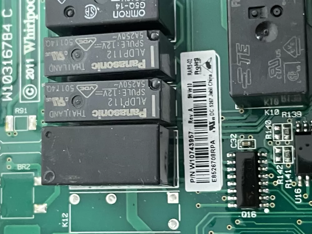 Whirlpool Kenmore W10743957 Control Board AZ30402 | WM330