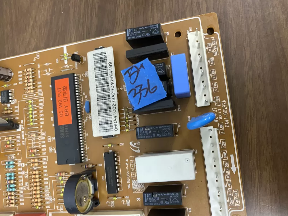Samsung DA41 00292A 00293A Refrigerator Control Board AZ29764 | BK336