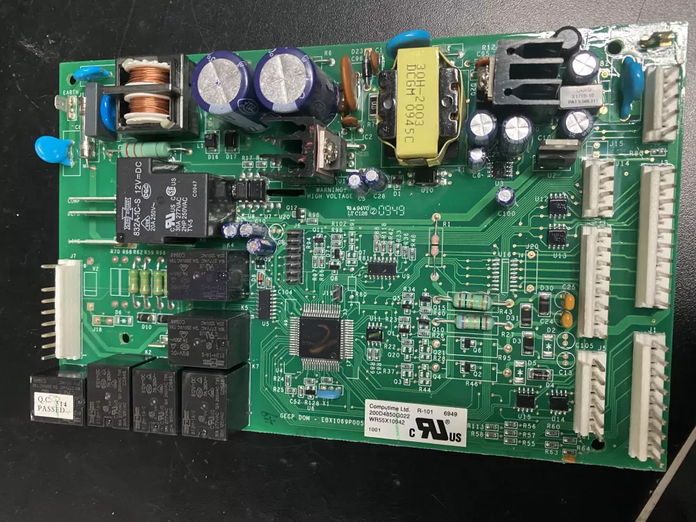 GE WR55X10942 WR55X10715 200D6221G015 EBX1110P002 Refrigerator Control Board