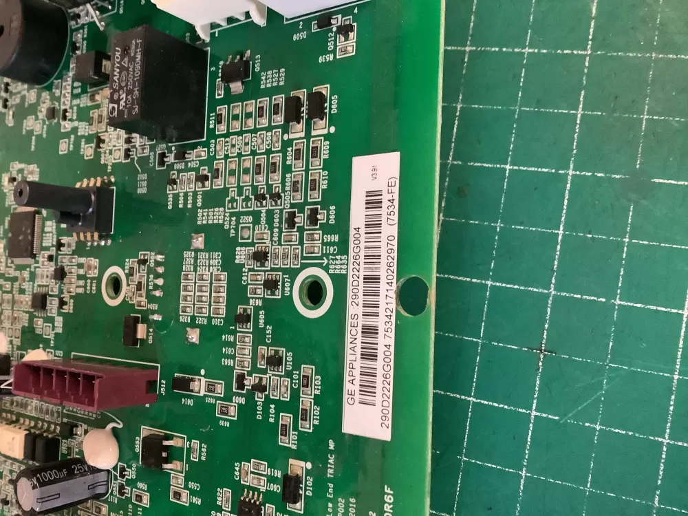 GE WH22X36498 290D2226G004 Washer Control Board AZ227053 | NR1926