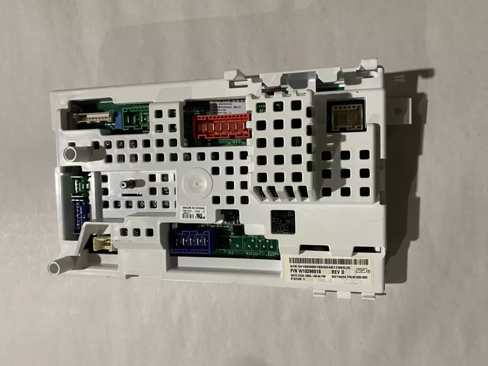 Whirlpool W10296018 W10333847 W10393557 W10393393 PS3500772 Washer Control Board
