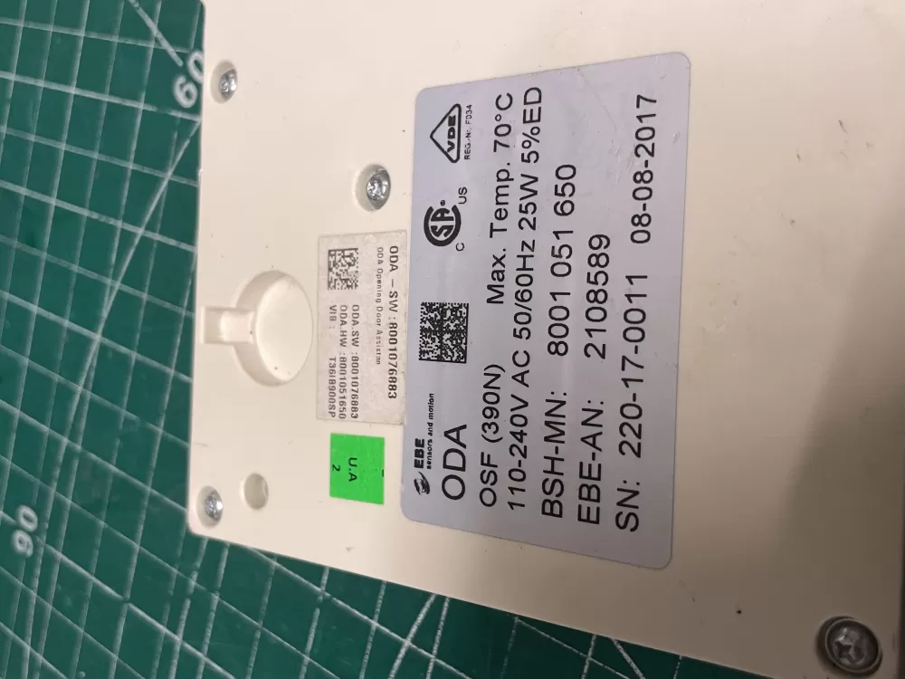 Thermador 8001-051-650  Refrigerator Door Opening Module AZ210494 | Wm2098