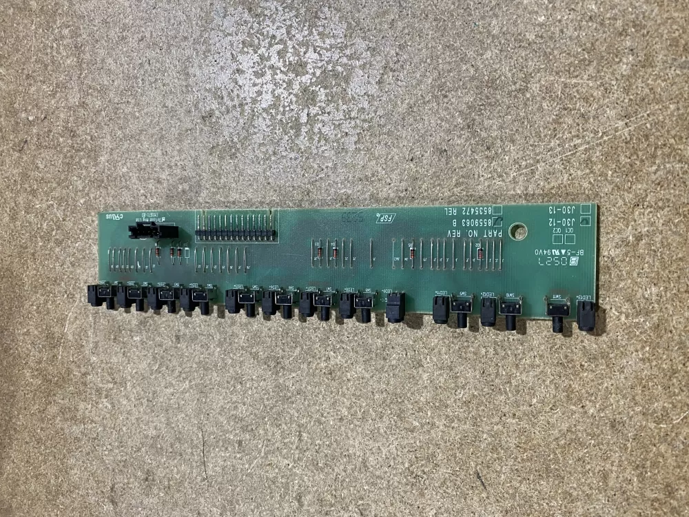 Kenmore Elite 8559063 Dishwasher UI Control Board AZ66792 | BK1948