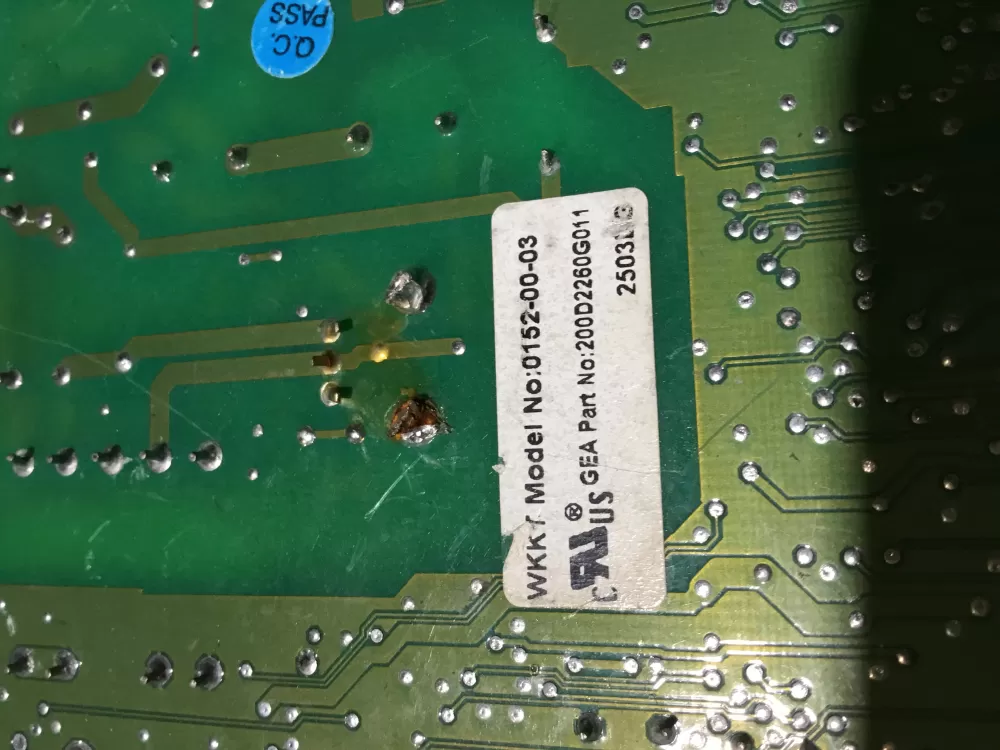 GE 200D2260G011 Refrigerator Main Control Board AZ73171 | NR1235