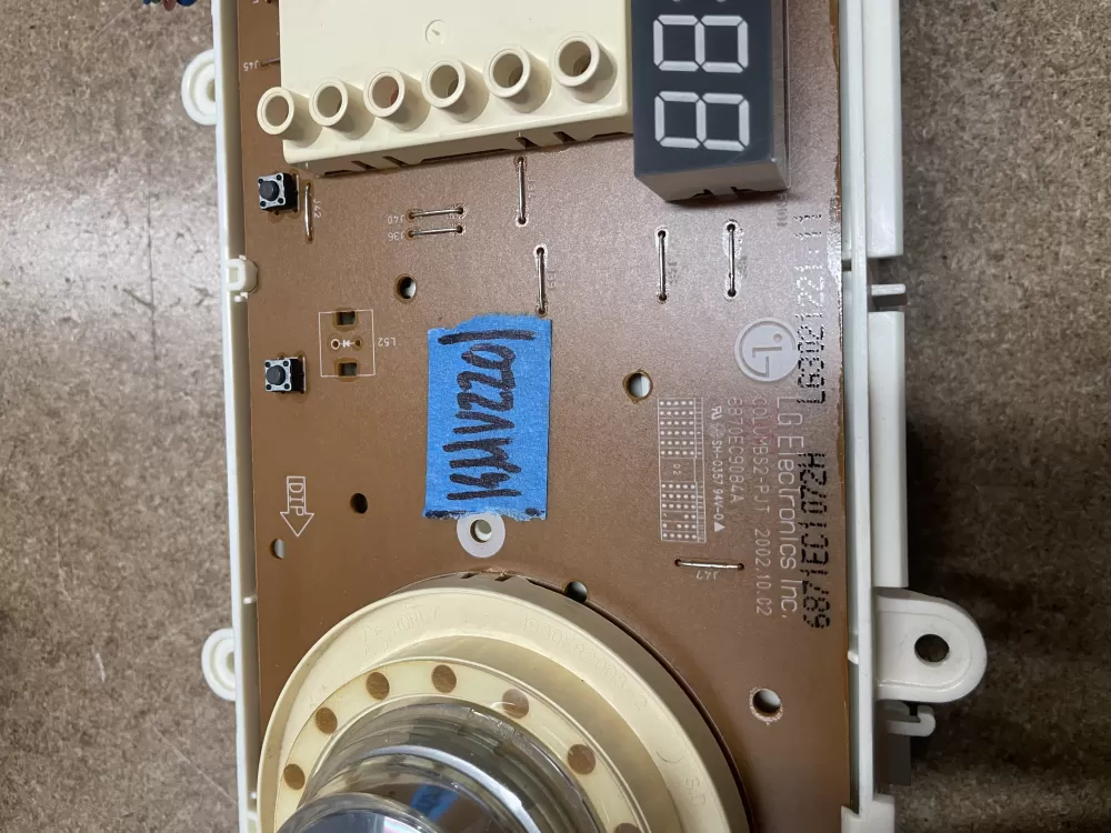 LG 6871EC1072H AP5211400 Washer Main Display Control Board AZ5916 | KMV220
