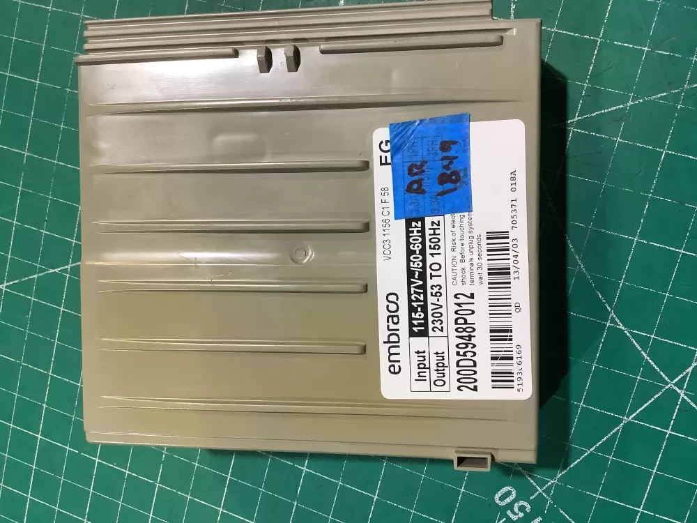 GE 200D5948P012 Refrigerator Control Board Inverter AZ227266 | AR1849