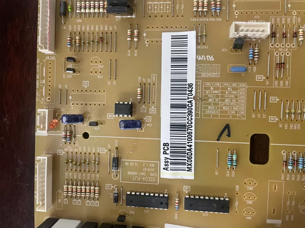 Samsung DA41-00670C DA41-00668A Refrigerator Control Board AZ38178 | KMV377