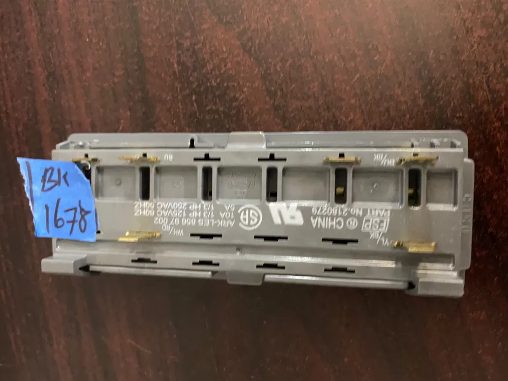 Whirlpool Kenmore Roper 2180279 Refrigerator Dispenser Panel AZ32110 | BK1678