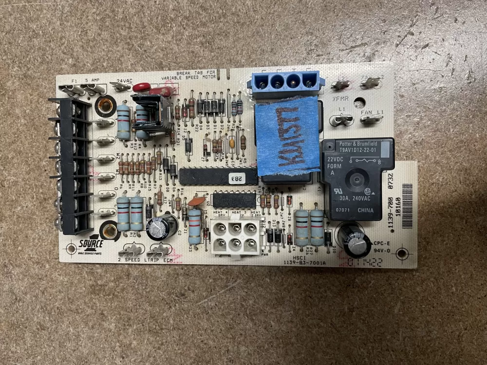 York Coleman 1139-700 1139-83-7002 Furnace Control Board AZ17423 | KM1377