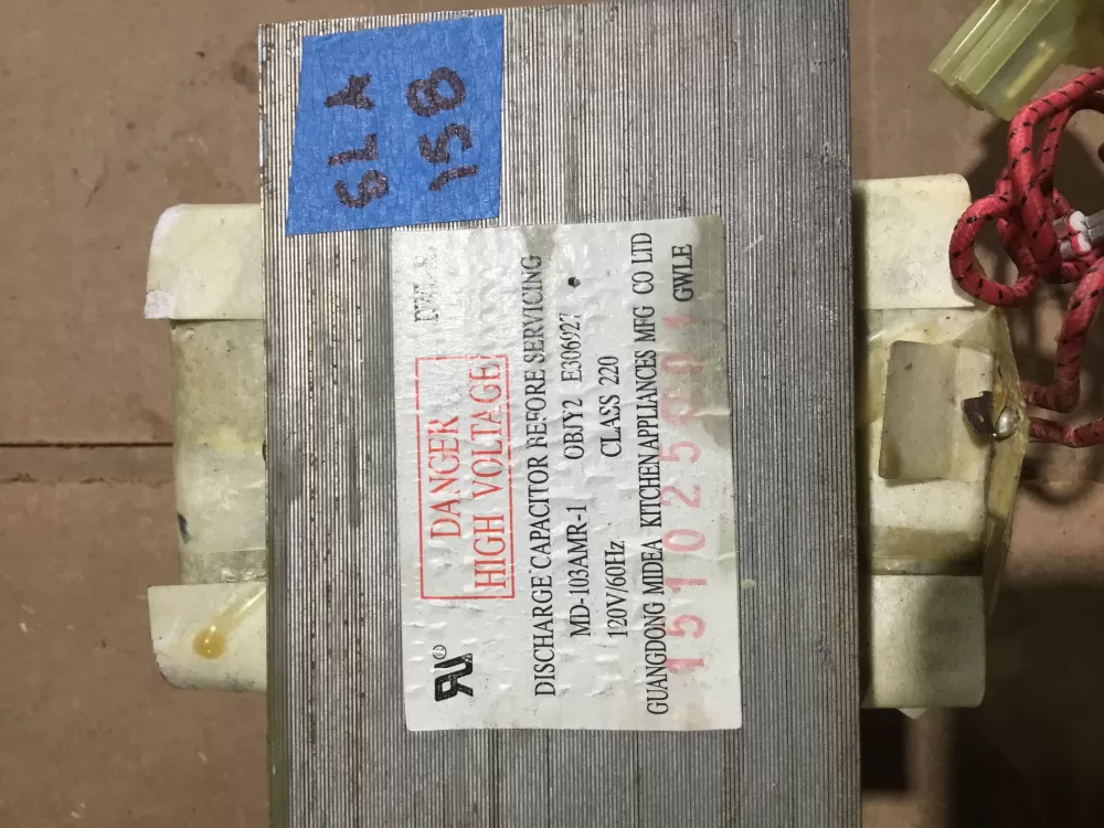 Panasonic Haier E306927 Microwave Transformer AZ91972 | SL158 | A-Z ...