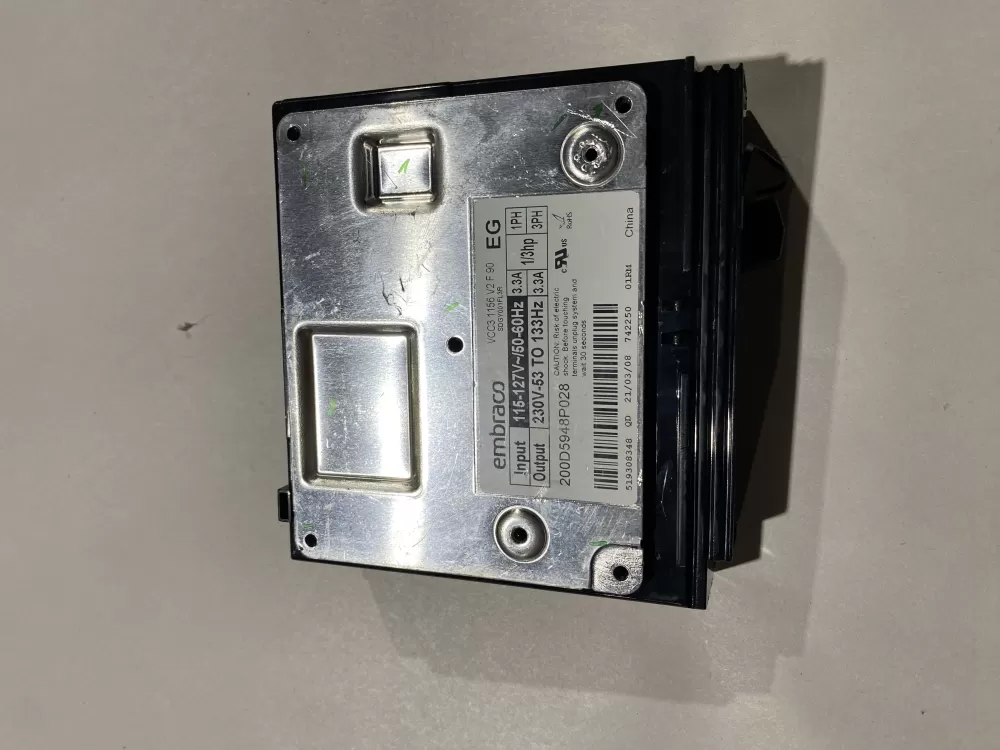 GE 200D5948P028 Refrigerator Control Board Inverter