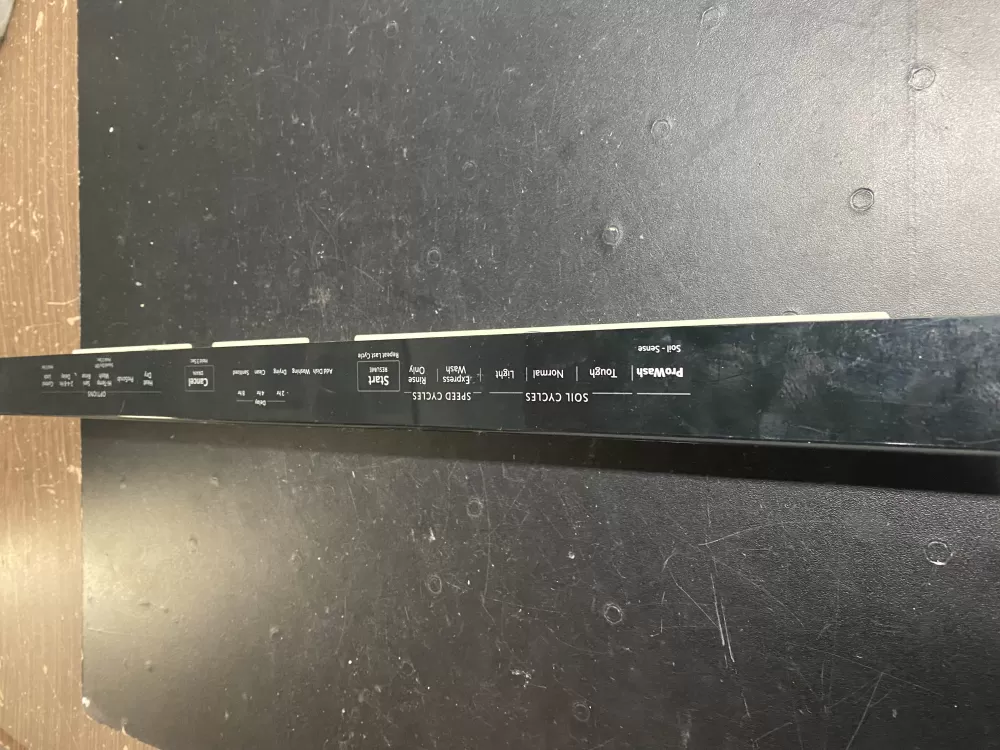 Whirlpool  KitchenAid W10716255 W10852988 W10860320 W10902370 PS11769520 Dishwasher Control Panel