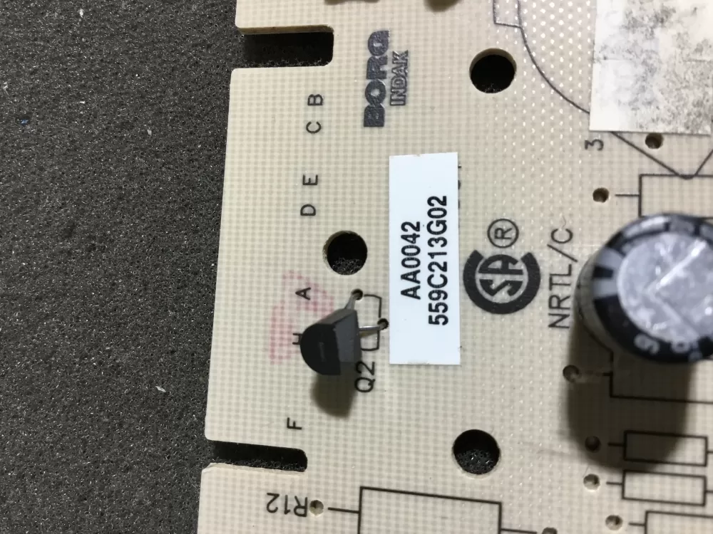 GE 559C213G02 Dryer Dryness Moisture Control Board AZ95849 | NR49