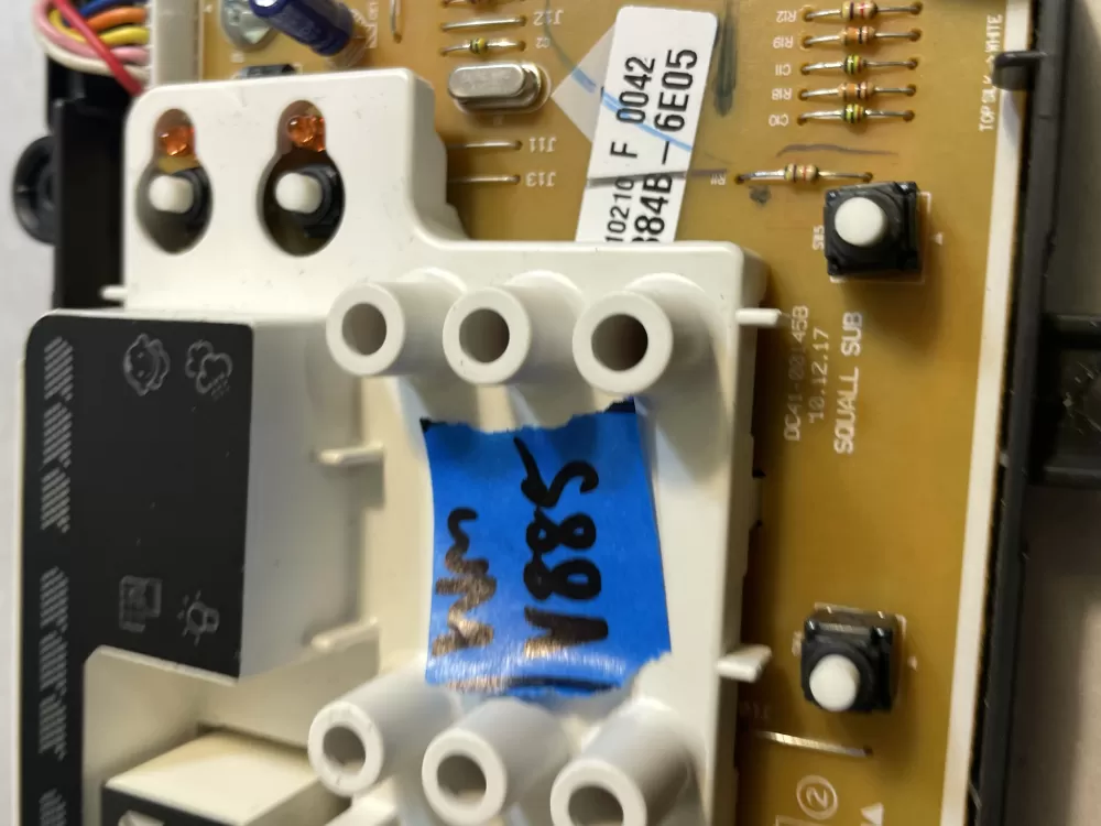 Samsung DC41 00145B Washer Control Board AZ194626 | Wmv885