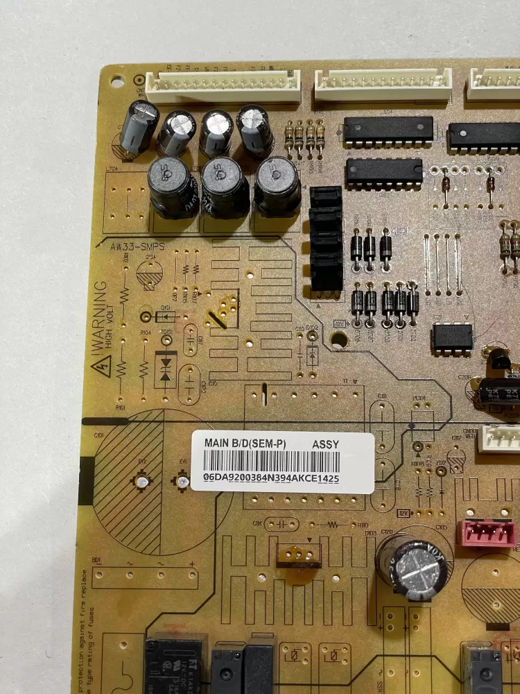 Samsung DA92 00384N Refrigerator Control Board AZ151250 | KMV782