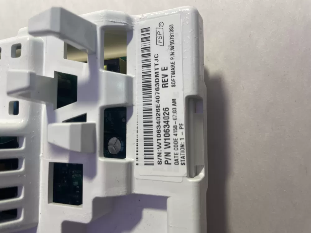 Whirlpool AP5951723 W10634026 PS10056798 Washer Control Board AZ197104 | Wm2726