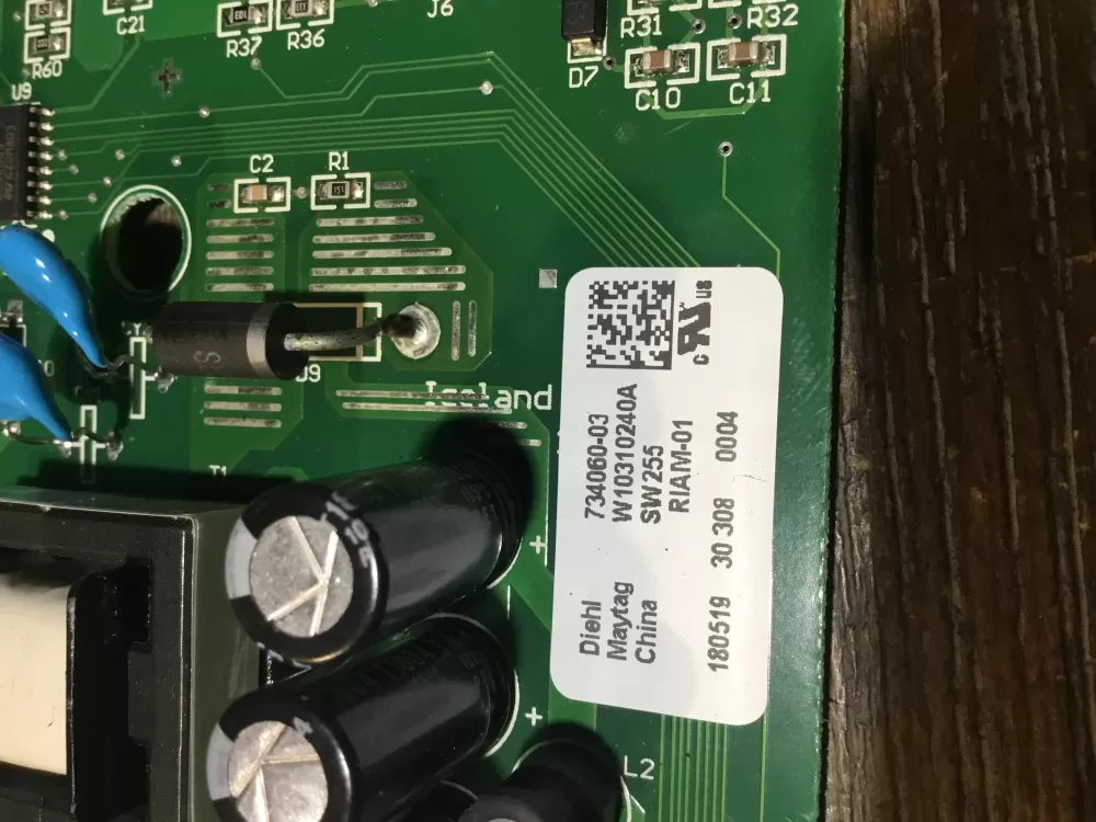 Whirlpool 12920721 W10310240A Refrigerator Control Board AZ51823 | NR1848