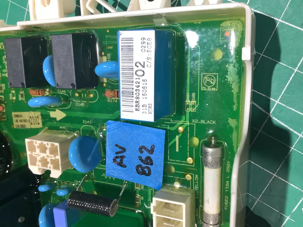LG EBR80342102 Washer Control Board AZ185372 | AV862